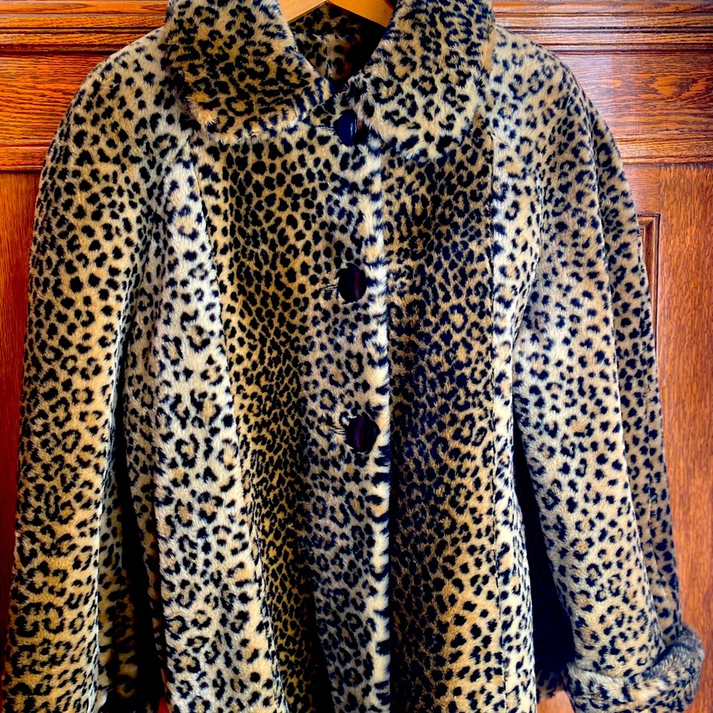 Vintage Leopard Coat
